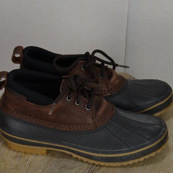 Men’s Duck boots size 9 antibacterial waterproof  outdoor Snow boots windriver - Picture 1 of 9